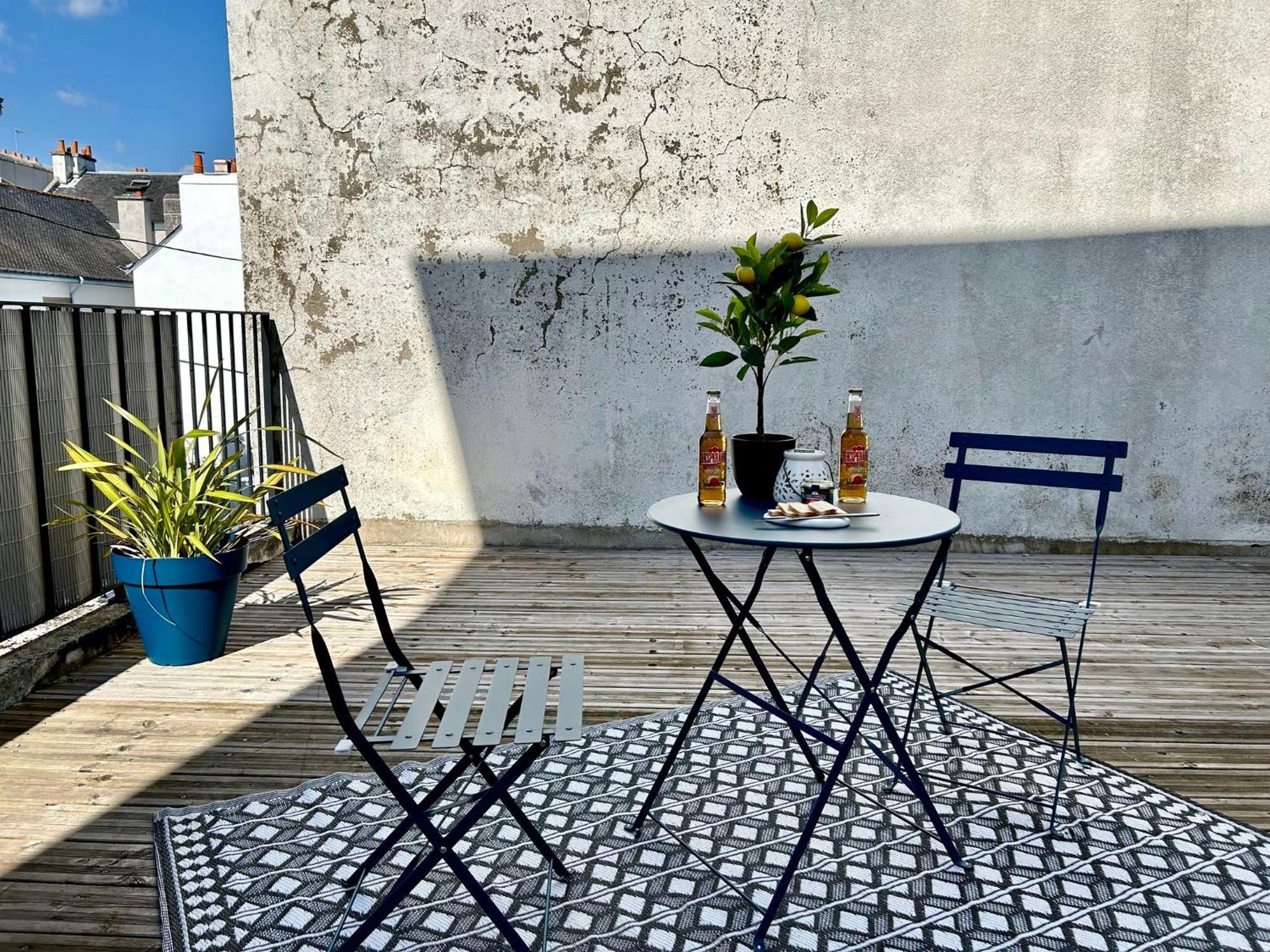 O Studio Terrasse - Centre Ville De Lorient - Gare Exterior photo